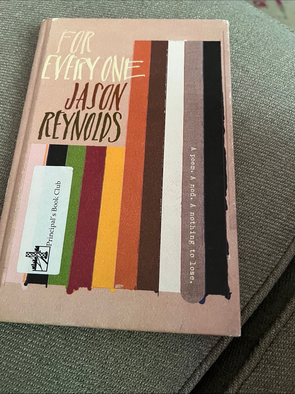 Jason Reynolds 'For Every One' Hardcover Book - Pink